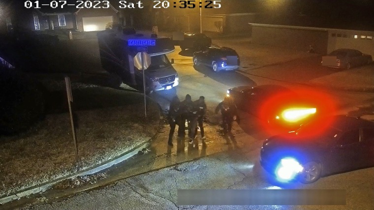 Video shows Tyre Nichols during an attack by five Memphis police officers on Jan. 7, 2023, in Memphis, Tenn.