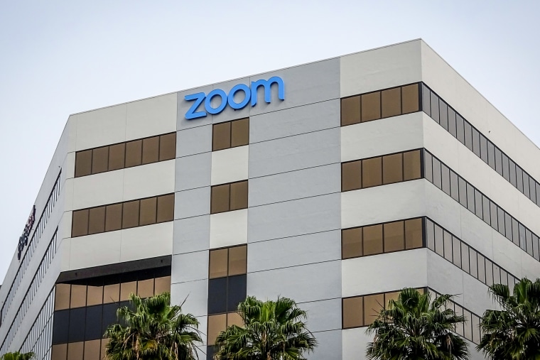 Zoom offices in San Jose, Calif., March 28, 2020.