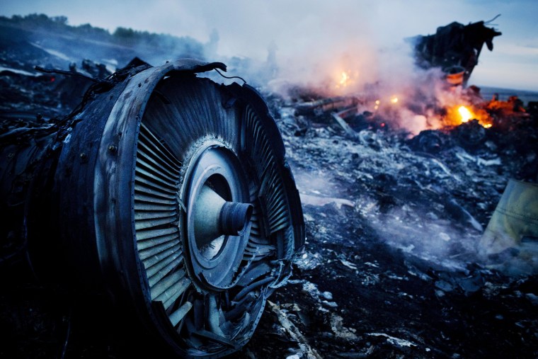 Air Malaysia Passenger Jet Crashes In Eastern Ukraine