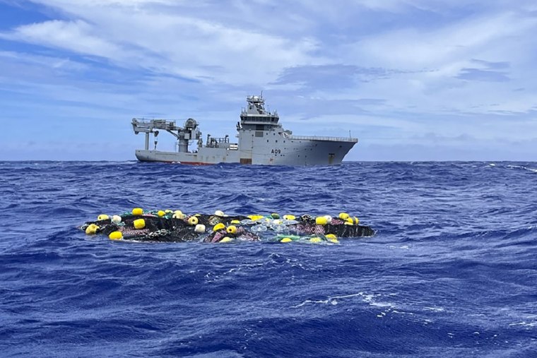 New Zealand police said Wednesday, Feb. 8, 2023 they found more than 3 tons of cocaine floating in a remote part of the Pacific Ocean after it was dropped there by an international drug-smuggling syndicate. 