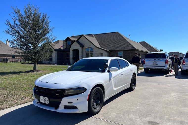 Chambers County Sheriffs vehicles.