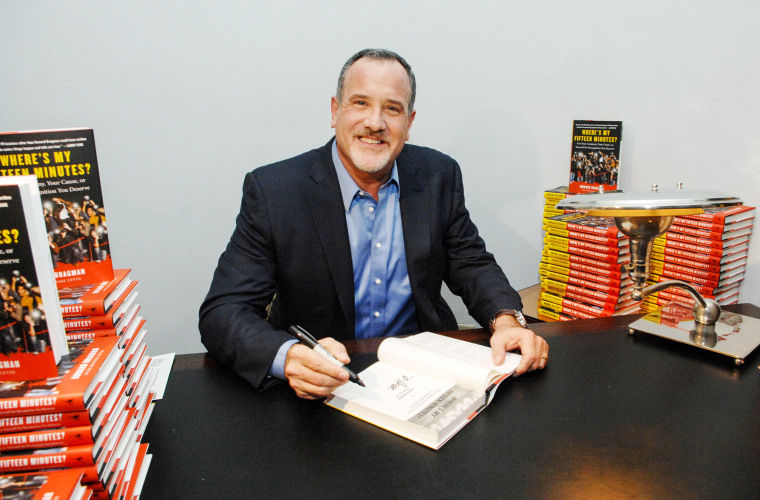 Howard Bragman signs copies of his book "Where's My Fifteen Minutes?" on Jan. 14, 2009, in West Hollywood, Calif.