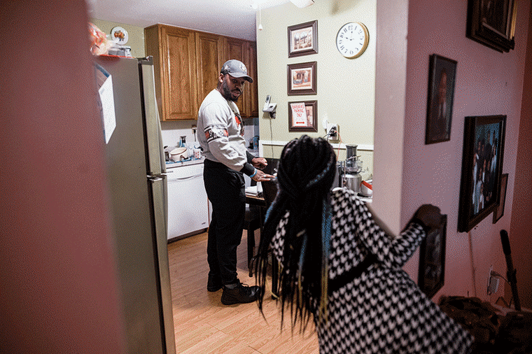 As Devin Parker's expenses accelerated last year, he moved back into his childhood bedroom in his grandmother's home, with his 8-year-old daughter in tow.