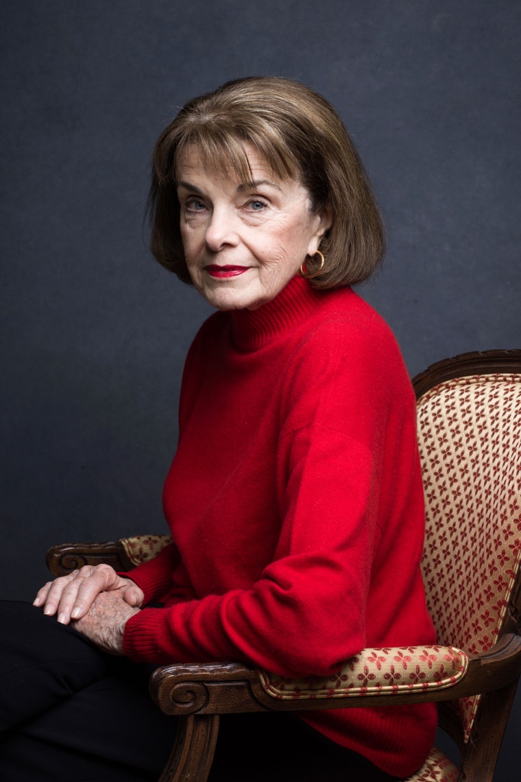 La senadora Dianne Feinstein, demócrata de California, posa en Washington el 4 de enero de 2019.