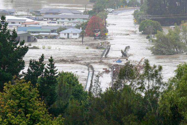 New Zealand declared a national state of emergency on February 14 as severe tropical storm Gabrielle swept away roads, inundated homes and left tens of thousands of residents without power. 