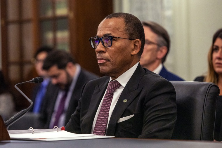 Billy Nolen during a Senate Commerce, Science and Transportation Committee hearing in Washington