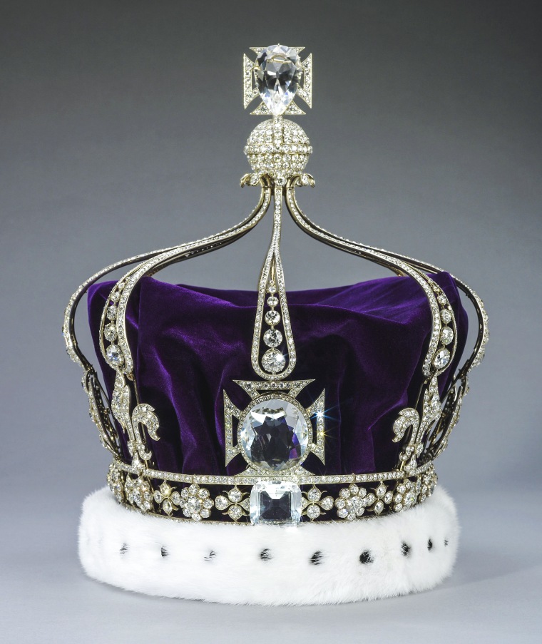 Image: Queen Mary's Crown Removed From The Tower of London Ahead Of Coronation