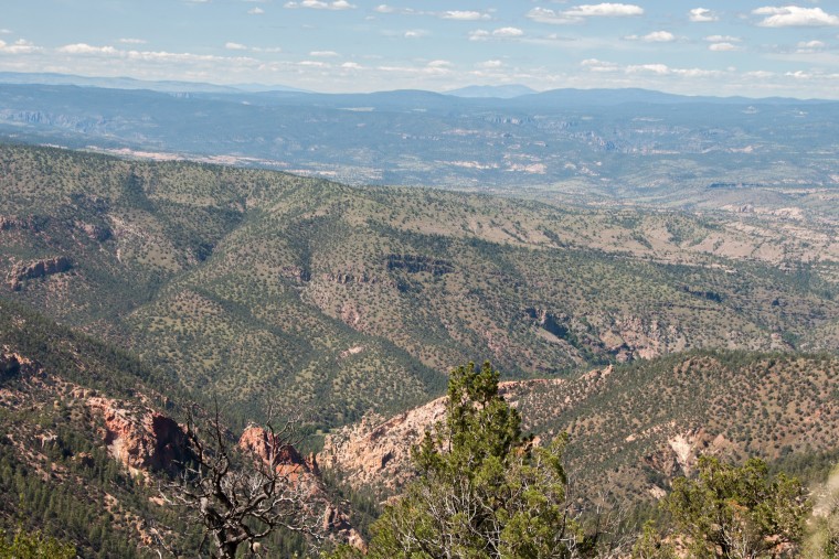 The Gila Wilderness in southwestern New Mexico.
