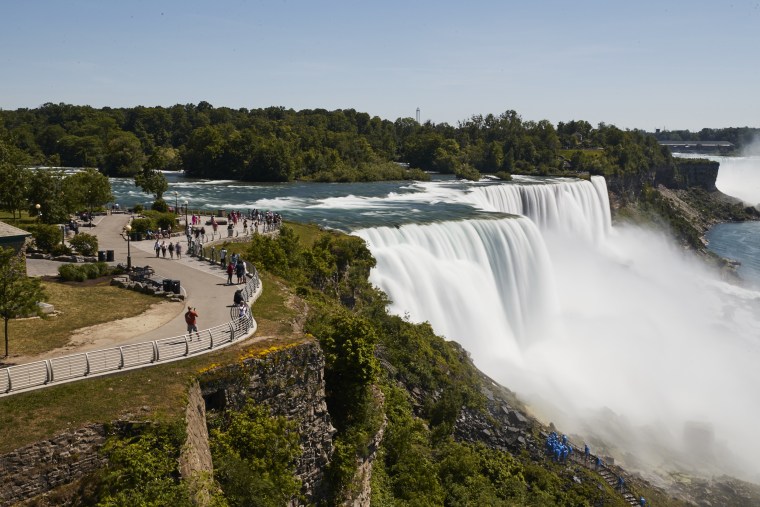  Niagara Falls State Park in Niagara Falls, N.Y., on June 19, 2022.