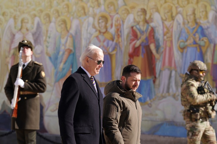 Biden makes historic visit to Ukraine