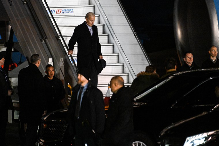 US President Joe Biden Visits Warsaw