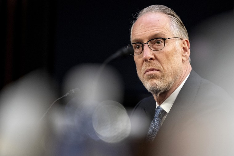 Live Nation Entertainment, Inc. President and Chief Financial Officer Joe Berchtold appears before a Senate Judiciary Committee hearing to examine promoting competition and protecting consumers in live entertainment on Capitol Hill in Washington, Tuesday, Jan. 24, 2023.