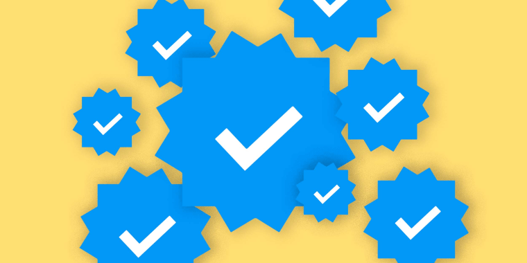 Photo Illustration: Multiple Instagram verification badges