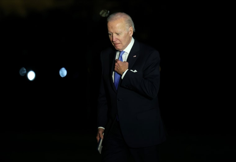Joe Biden returns to the White House after a trip to Ukraine and Poland