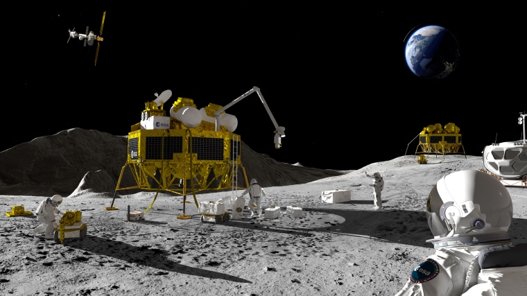 ESA's Argonaut for lunar landing.