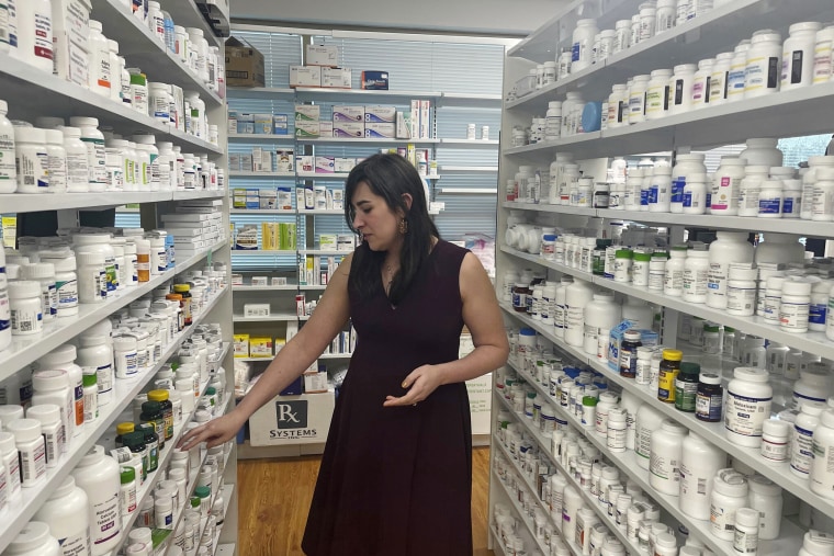 Pharmacist Gwendolyn Herzig, who is transgender, was asked about her genitalia by an Arkansas legislator when she testified about a bill to restrict gender affirming care for minors. 