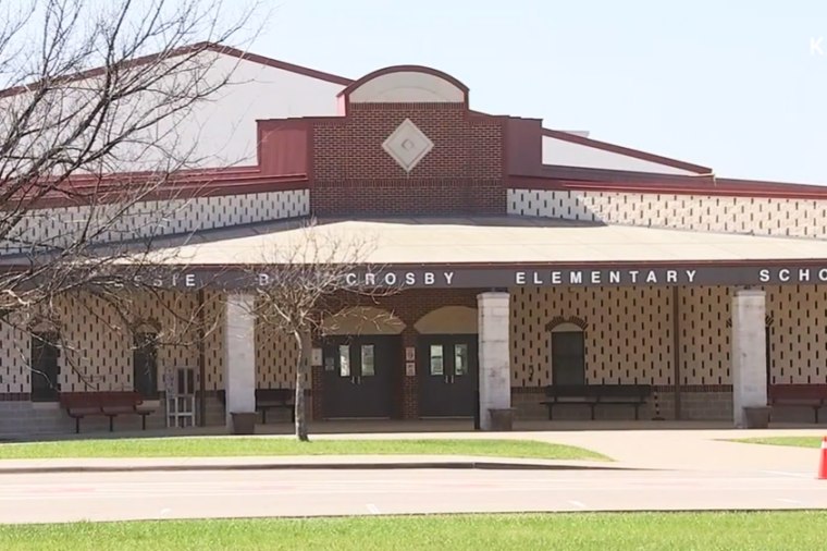 Crosby Elementary School in Forney, Texas.