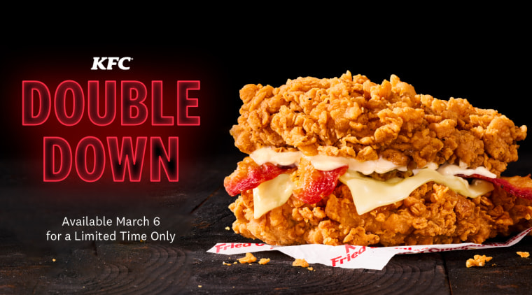 KFC's Double Down Sandwich.
