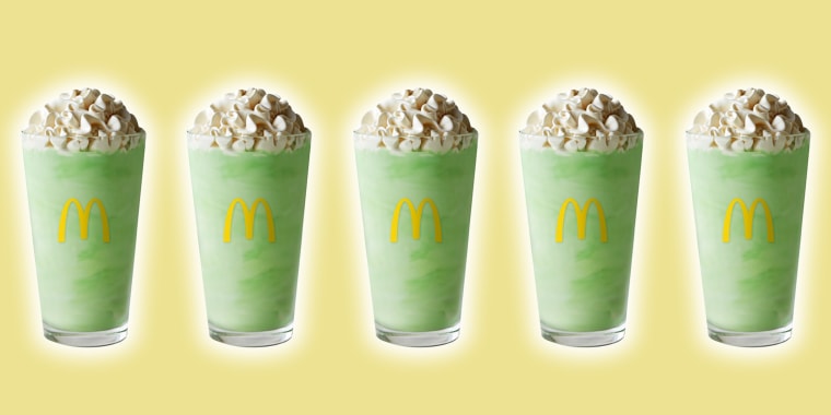 The Shamrock Shake is back for a limited time.