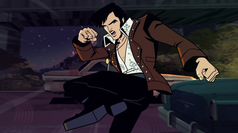 Agent Elvis. Matthew McConaughey as Elvis in Agent Elvis. 
