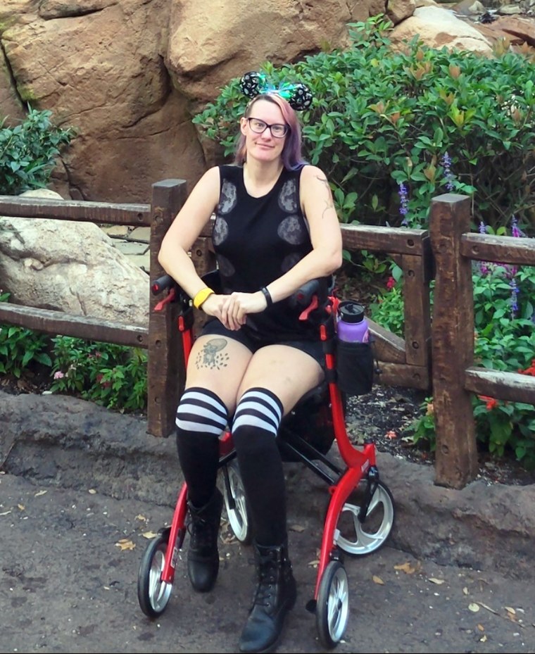 Bre Rider felt a little emotional when she realized that JanSport offered adaptive bags that made it easier for people using mobility devices and looked cool.