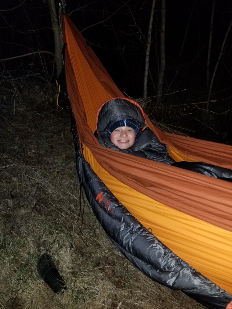 Isaac Ortman began sleeping outside when he was 11. He researched all his gear so he can stay warm, dry or cool depending on the season.