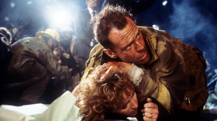 Bonnie Bedelia And Bruce Willis In 'Die Hard'