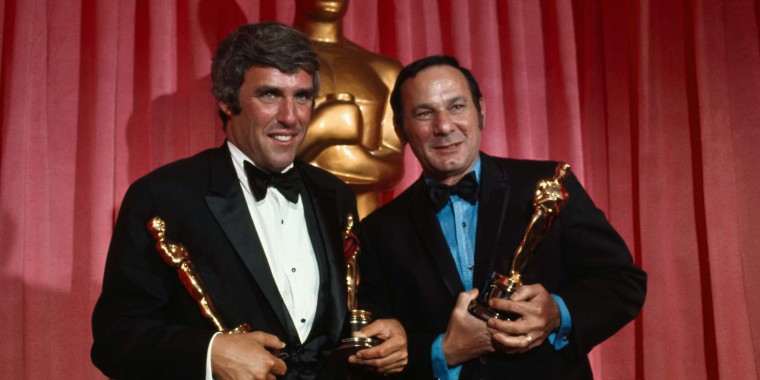 Burt Bacharach and Hal Davis with Oscar