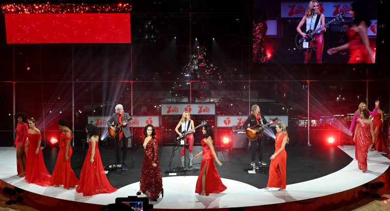 Image: The American Heart Association's Go Red for Women Red Dress Collection Concert 2023