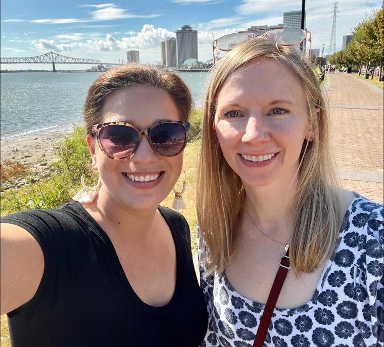 Me (right) with my friend Hayley. One of the hard parts of dealing with chronic pain is feeling like I'm only allowed to relax when I'm in pain. I'm working on allowing myself to take a break when I'm feeling good, too. 