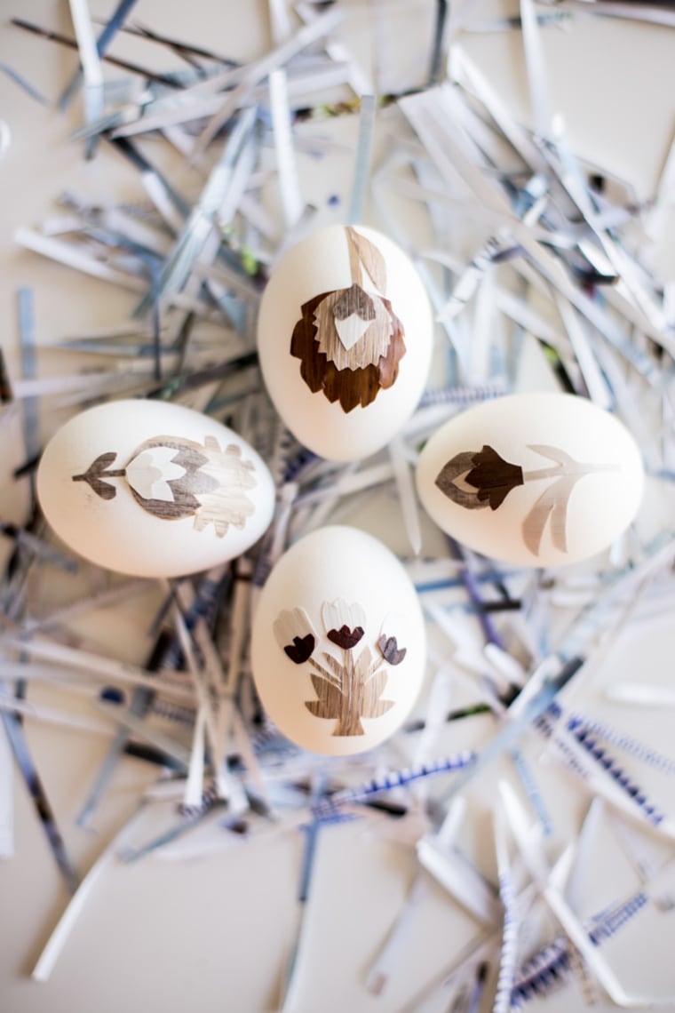 folk art easter eggs 