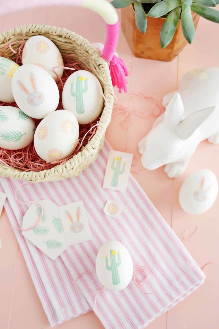 temporary tattoo Easter eggs