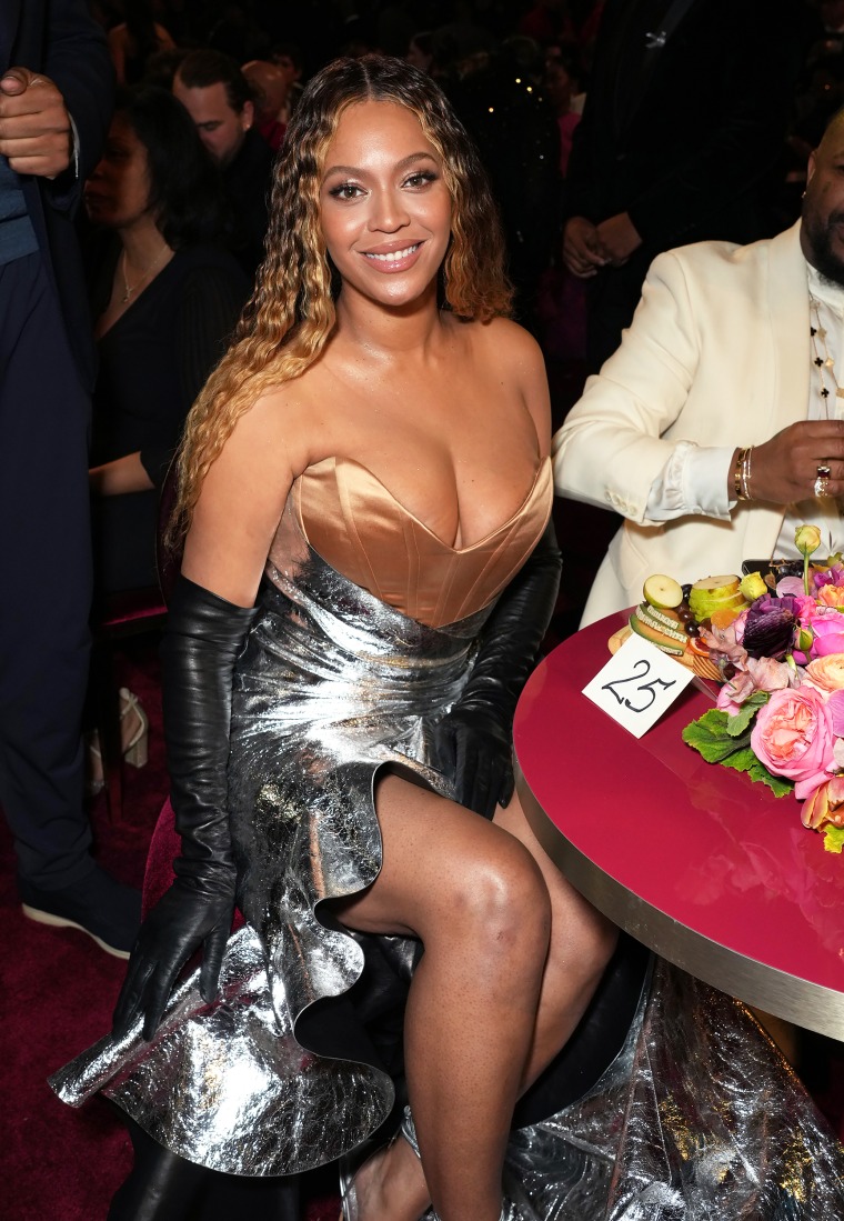 Beyoncé at the 65th GRAMMY Awards.