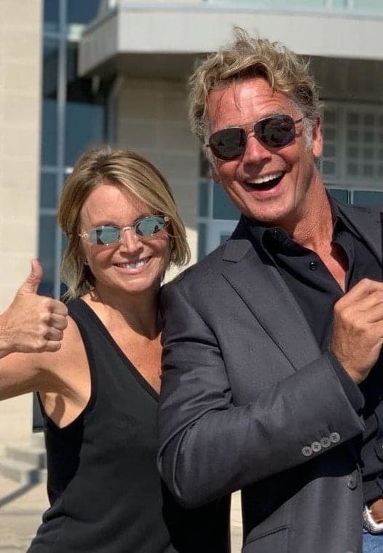 John Schneider and Alicia Allain got married in 2019.