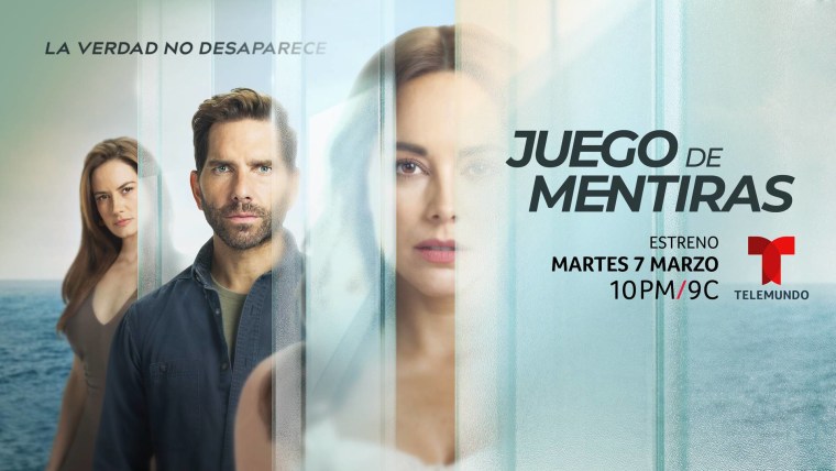 'Juego de Mentiras' ya tiene fecha y hora de estreno en Telemundo: martes 7 de marzo, a las 10PM/9C.