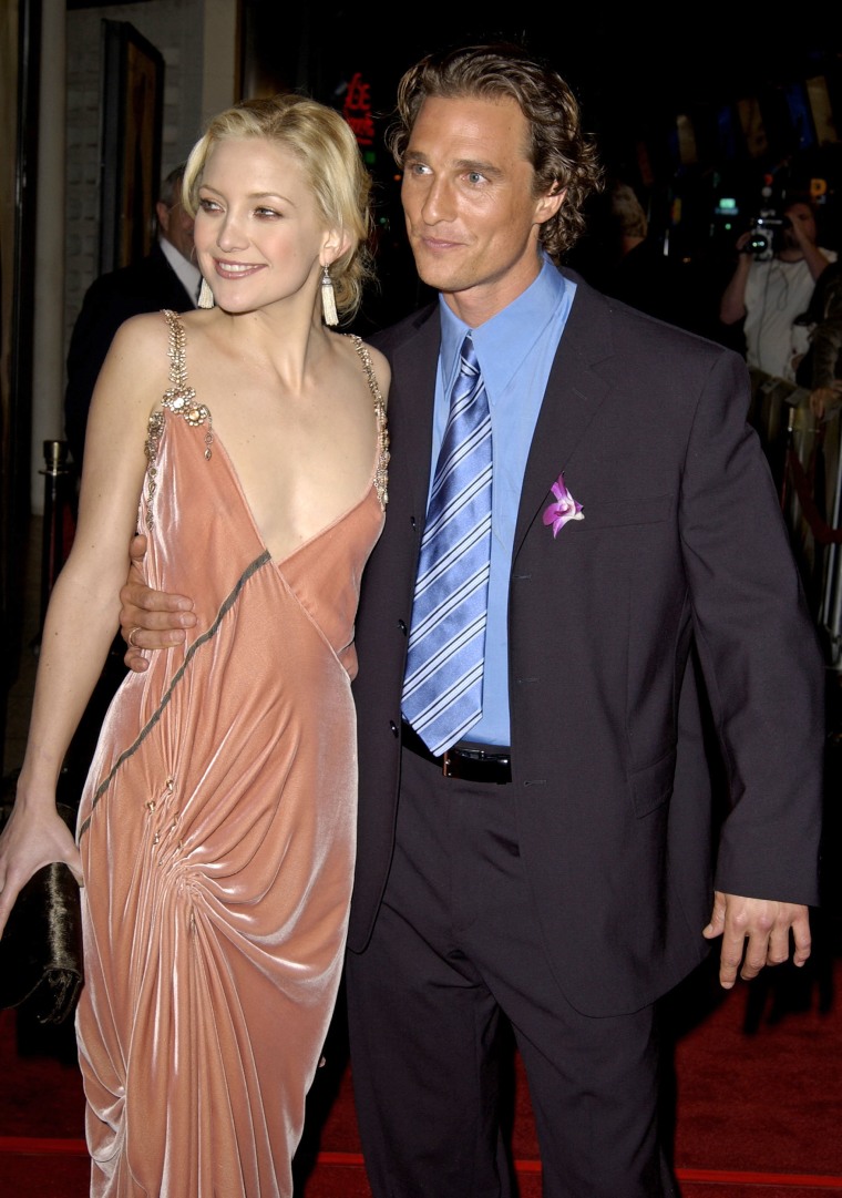 Kate Hudson and Matthew McConaughey at the premiere of  "How to Lose a Guy in 10 Days" in Hollywood, CA.