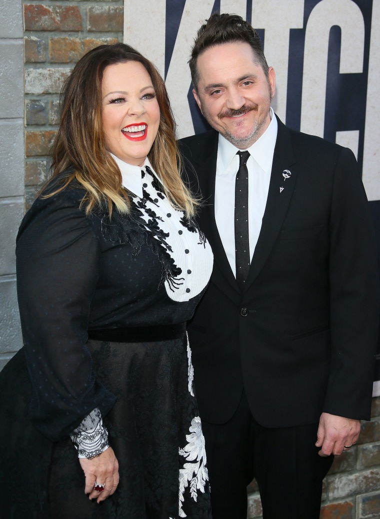 Melissa McCarthy with husband Ben Falcone.