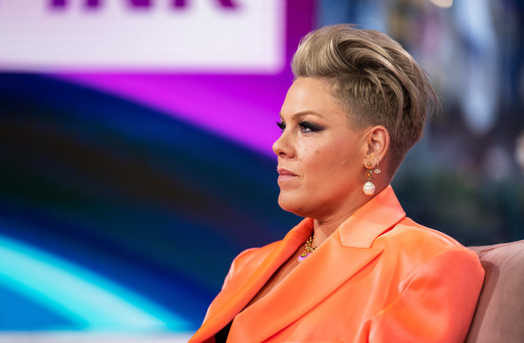 Pink shared her belief that vulnerability is strength in a chat on TODAY with Hoda & Jenna.