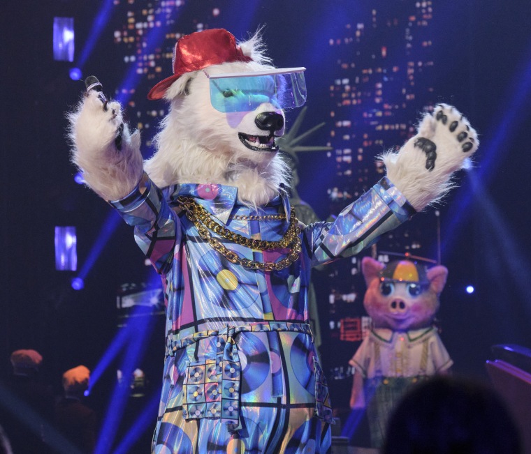 Polar Bear in Season Nine of "The Masked Singer."