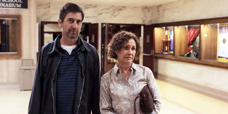 Ray Romano and Laurie Metcalf play protective parents Leo and Angela Russo in "Somewhere in Queens."