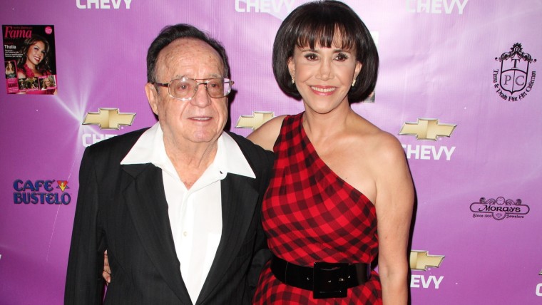 Florinda Meza festeja el cumpleaños 94 de su esposo, 'Chespirito'