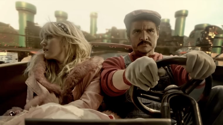 Mario and Peach, like you've never seen them before.