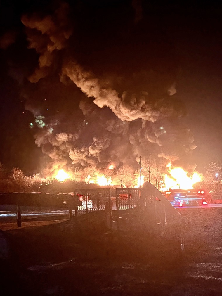 A photo Nate Velez captured of the train derailment shortly after the crash.