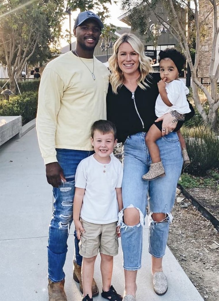 Antonio and Megan Kilpatrick with their children