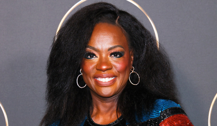 Viola Davis celebrates the Best Audio Book, Narration, and Storytelling award for "Finding Me"  during the 65th GRAMMY Awards Premiere Ceremony.