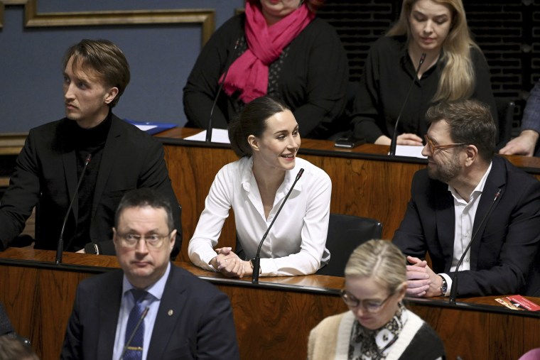 Finland’s parliament on Wednesday overwhelmingly backed its bid to join NATO, the assembly’s speaker said.