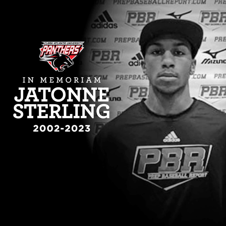 Jatonne Sterling was a sophomore baseball player for Clark Atlanta University.