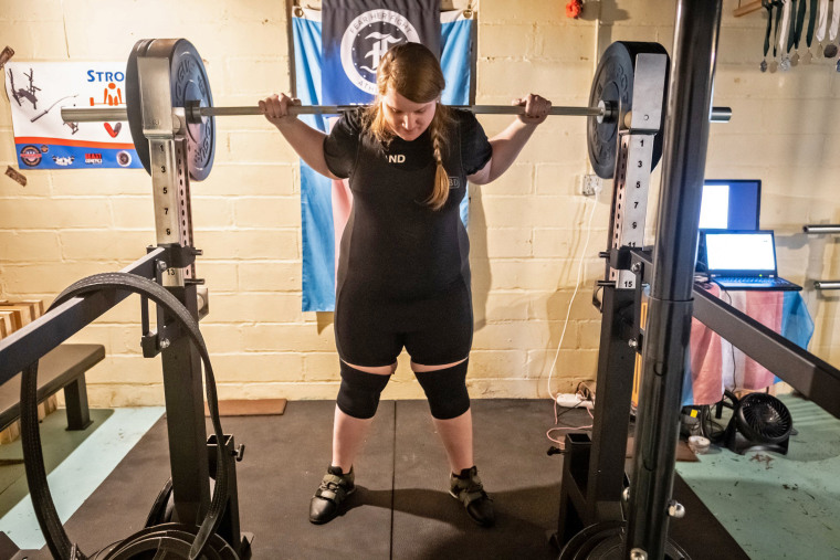 USA Powerlifting told JayCee Cooper she couldn't compete in the women's division because she had a "competitive advantage" as a transgender person. 