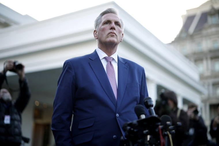 House Speaker Kevin McCarthy Speaks To The Media After Meeting With President Biden At The White House