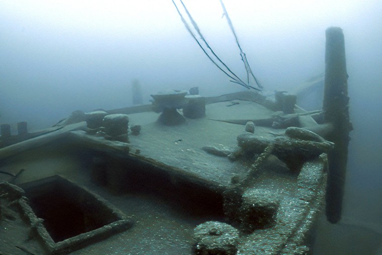 Searchers have found the long-lost Great Lakes ship that came to a tragic end. Officials with the sanctuary in Alpena, Mich,, say they've located the Ironton, a freight schooner that plunged to the bottom of Lake Huron in 1894.